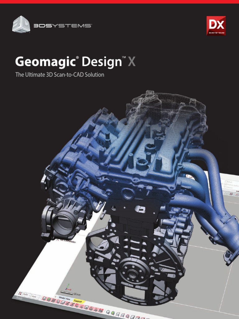 Brochure Geomagic Design X Software PDF Computer Aided Design 3 D