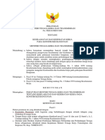 Permenakertrans No. 01 Tahun 1980 Tentang Keselamatan Dan Kesehatan Kerja Pada Konstruksi Bangunan