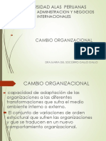 Cambio Organizacional