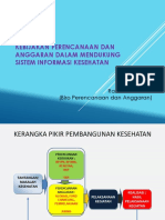 Roren - Kebijakan Perencanaan Dan Penganggaran DLM Mendukung SIK