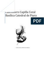 Cancionero Capilla Coral