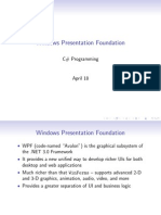 Windows Presentation Foundation: C# Programming