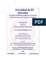 Historia de La Banca en El Salvador PDF