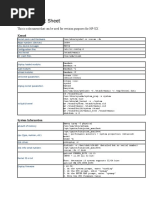 HP Unix Cheat Sheet