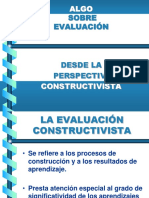 Evaluacion Constructivista