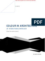 Colour in Architecture: Ar Meera Pankaj Shirolkar