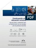 1 - Construyendo Una Educacion Inclusiva - Asociacion Azul PDF