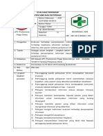 Sop Evaluasi Terhadap Penyampiaian Informasi