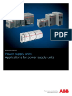 Applications For Power Supply Units