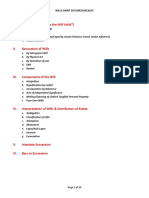 Bar Prep - Outline - Wills - Short