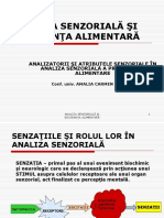 Analizatori Si Atribute Senzoriale