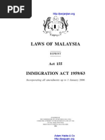 Act 155 Immigration Act 1959 63