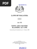 Act 172 Town and Country Planning Act 1976