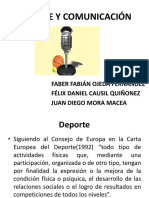 Deporte y Comunicación