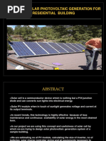 Design of Solar Photovoltaic Generation For Residential Building