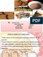 Biscuit Industry: by by
