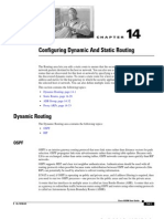 Configuring Dynamic and Static Routing