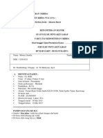 Status Saraf Bangsal II - Migren Tanpa Aura