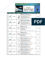 Lista de Precios Redes y Comunicaciones