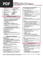 11.21 - Maternal Health Status in The Philippines