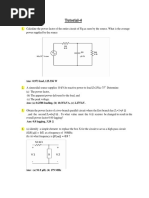 Tutorial 4 Questions