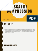 Essai de Compression: - Note - Observation