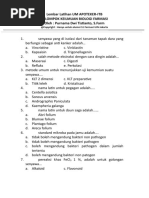 Soal Tes Apoteker - Biologi Farmasi