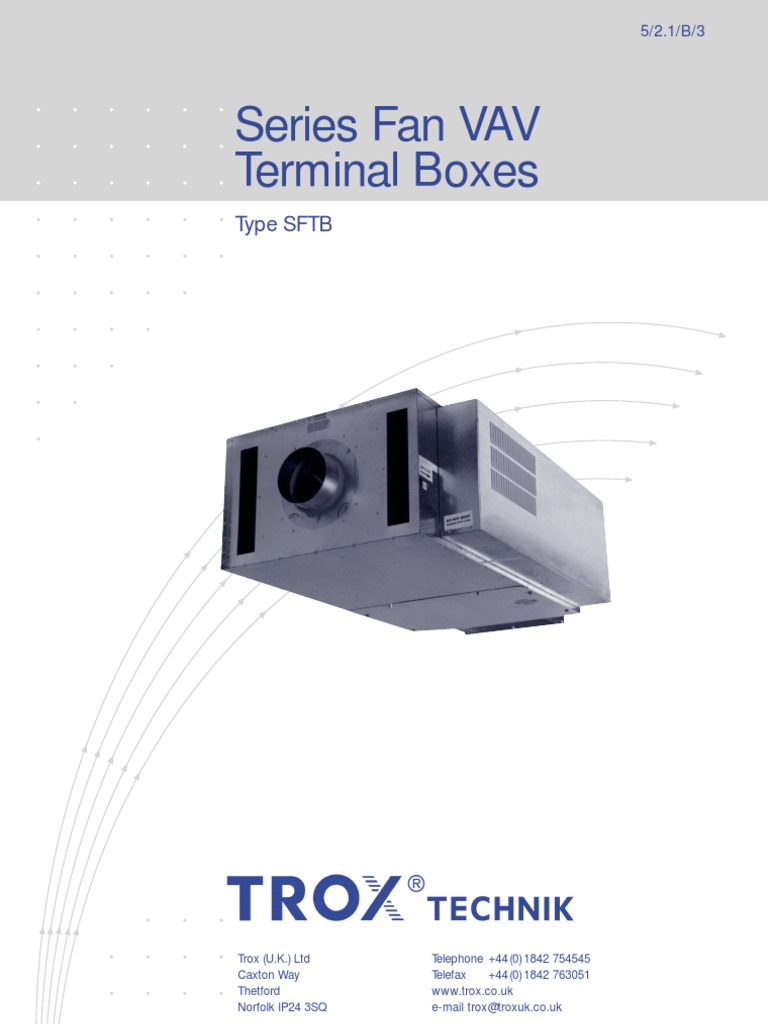 Vav клапан trox