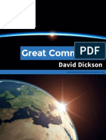 Great Commission: David Dickson