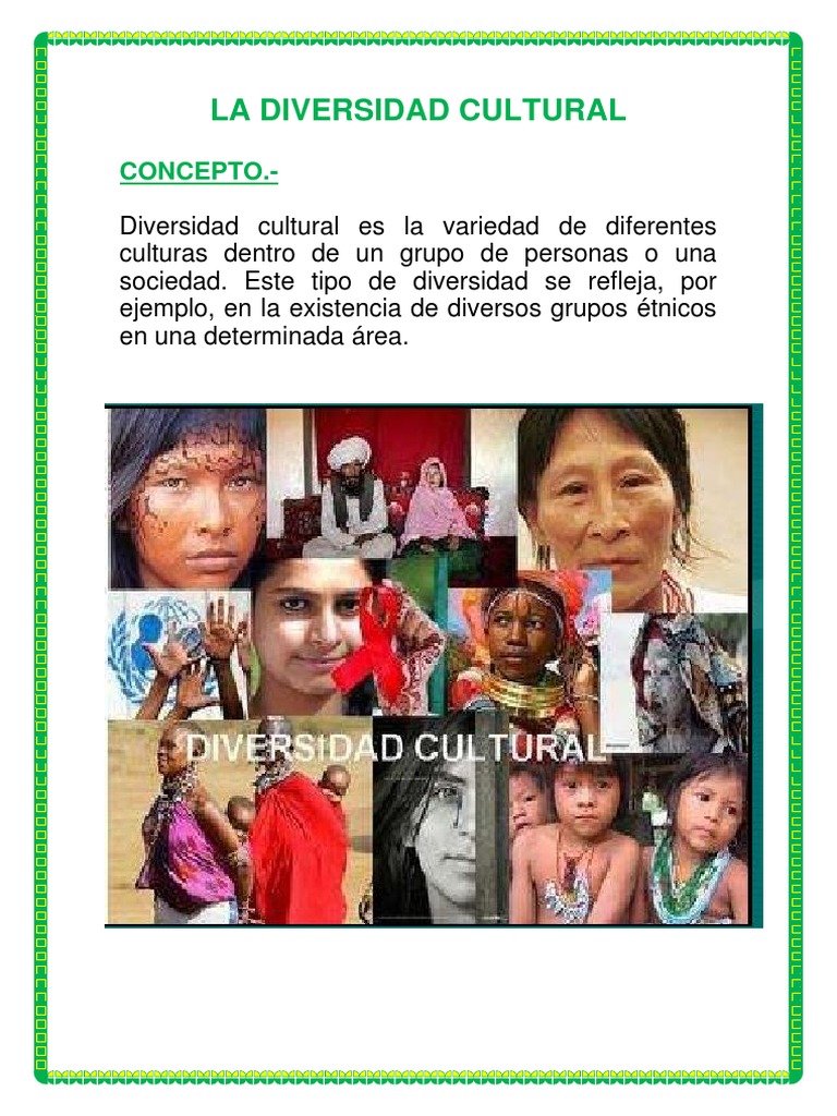 Definición y Ejemplos de Diversidad Cultural | PDF | Tradiciones | Folklore