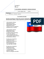 Guia Banderita Chilena Cancion