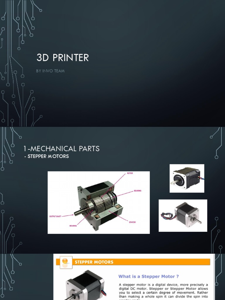 3D Printer Components Overview | PDF