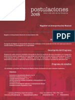 Magister en Interpretacion Musical PDF 565 KB PDF