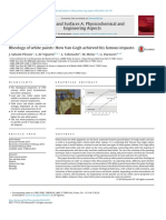 Rheology of White Paints - How Van Gogh Achieved His Famous Impasto-2013