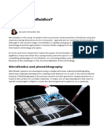 What Is Microfluidics