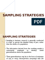 Sampling & Sampling Distributions