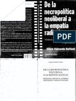 Valverde, Clara - de La Necropolítica Liberal A La Empatía Radical