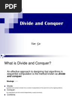 Divide and Conquer (Yan Gu)