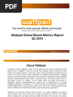 Download Wattpad Global eBook Metrics Report Q2 2010 by Wattpad SN37554458 doc pdf