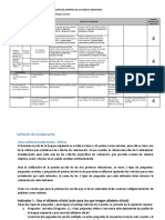 Rubrica de Evaluacion Escrita