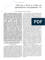 Coexistencia de LTE-LAA y Wi-Fi en 5 GHZ