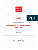 Oracle E-Business Suite R12.1 Human Capital Management