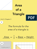5.3a Area of A Triangle