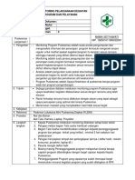 Sop Monitoring Pelaksanaan Program Dan Pelayanan