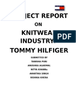 Project Report Knitwear Industry: Tommy Hilfiger