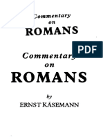 Commentary On Romans (E. Kasemann)