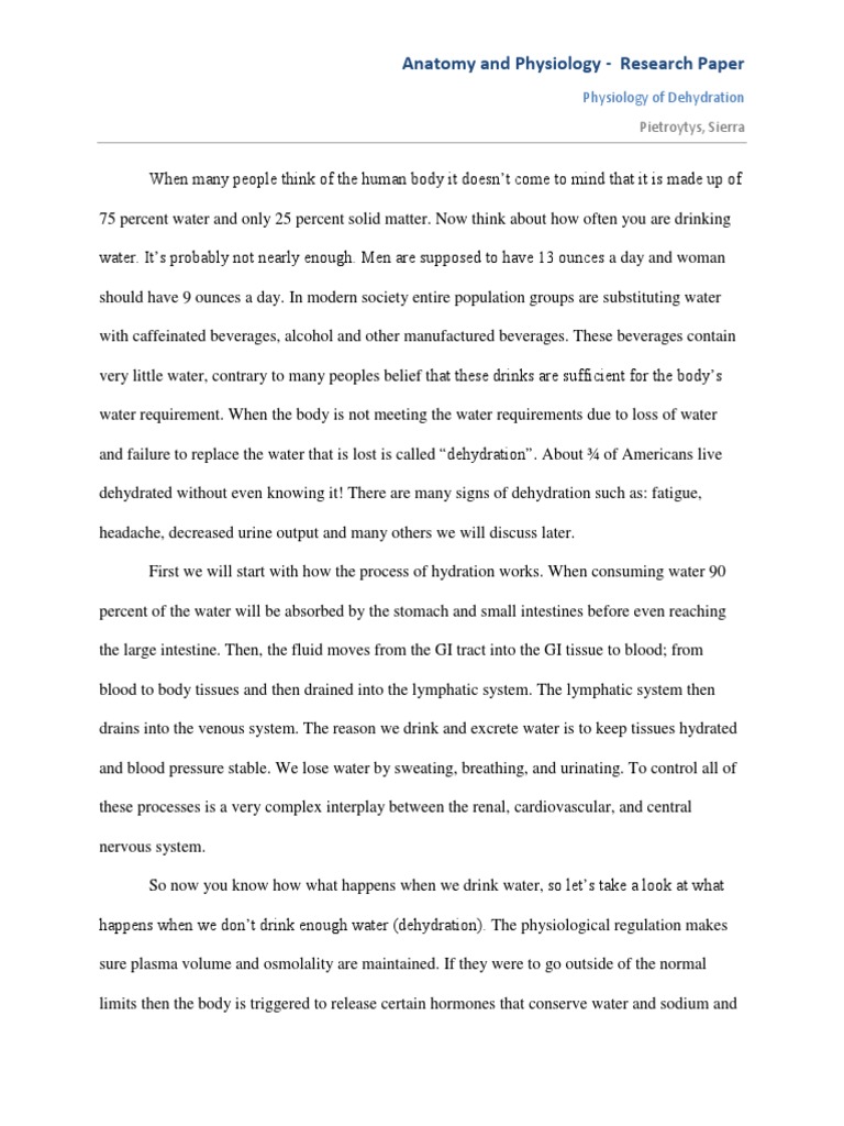 Dehydrated research paper image