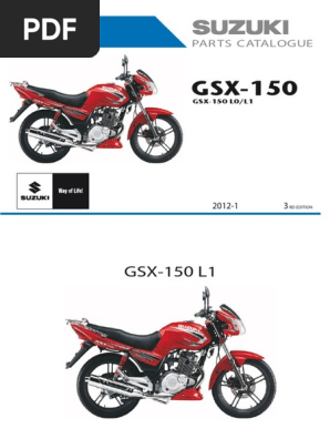 2011 GSX-150 | PDF
