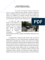 "Que en Querétaro No Te Pase" Secretaría de Seguridad Ciudadana