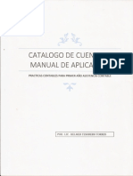 Catalogo de Cuentas y Manual de Aplicacion PDF
